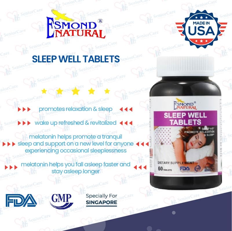 Esmond Natural Sleep Well Tablets Benefits